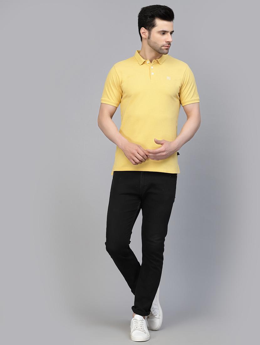 yellow cotton plain tshirt - 21143795 - Standard Image - 7