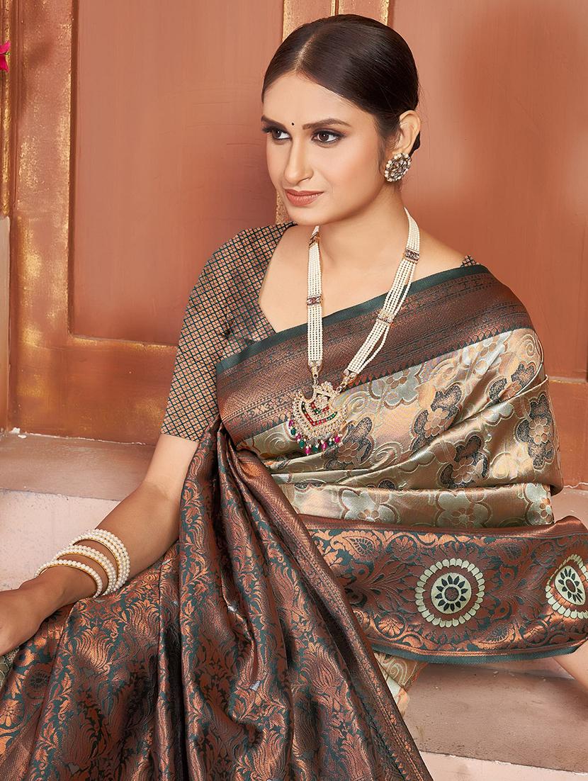women self design banarasi saree - 21144814 - Standard Image - 2