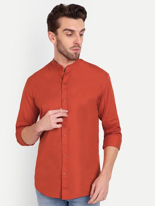 men long sleeves solids casual shirts - 21145162 -  Standard Image - 0