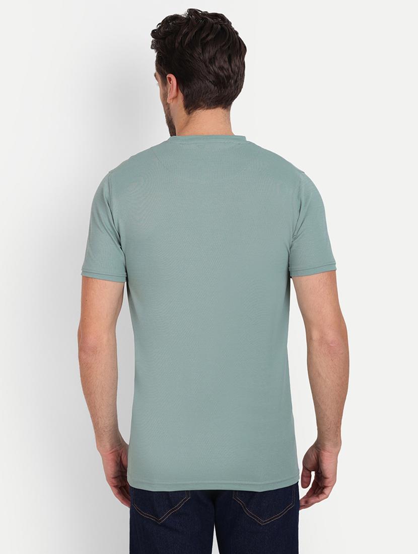 men chest print short sleeve t-shirt - 21145296 - Standard Image - 2