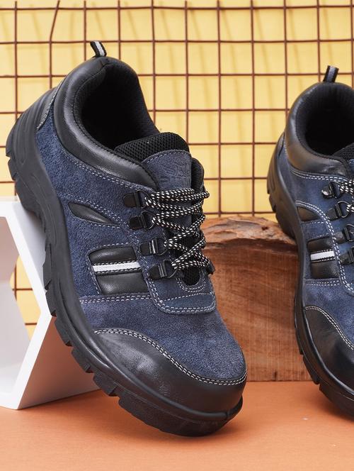men lace up trekking sport shoes - 21145310 -  Standard Image - 0