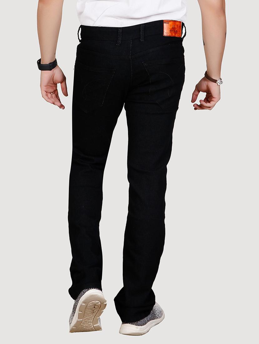 solid black denim jeans - 21145346 - Standard Image - 2