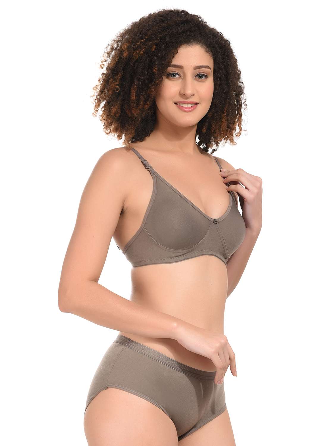 pack of 2 multi coloured hosiery bra and panty set - 21145543 -  Standard Image - 2