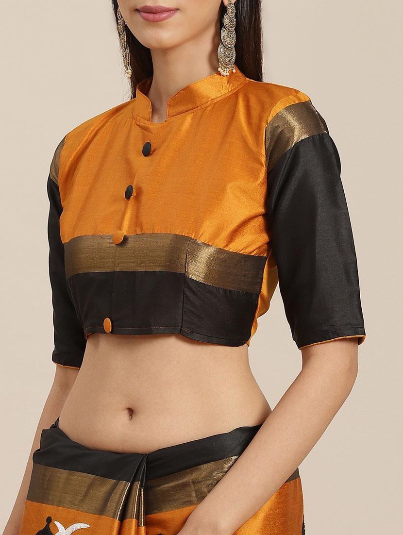 women embroidered handloom saree - 21148508 - Standard Image - 2