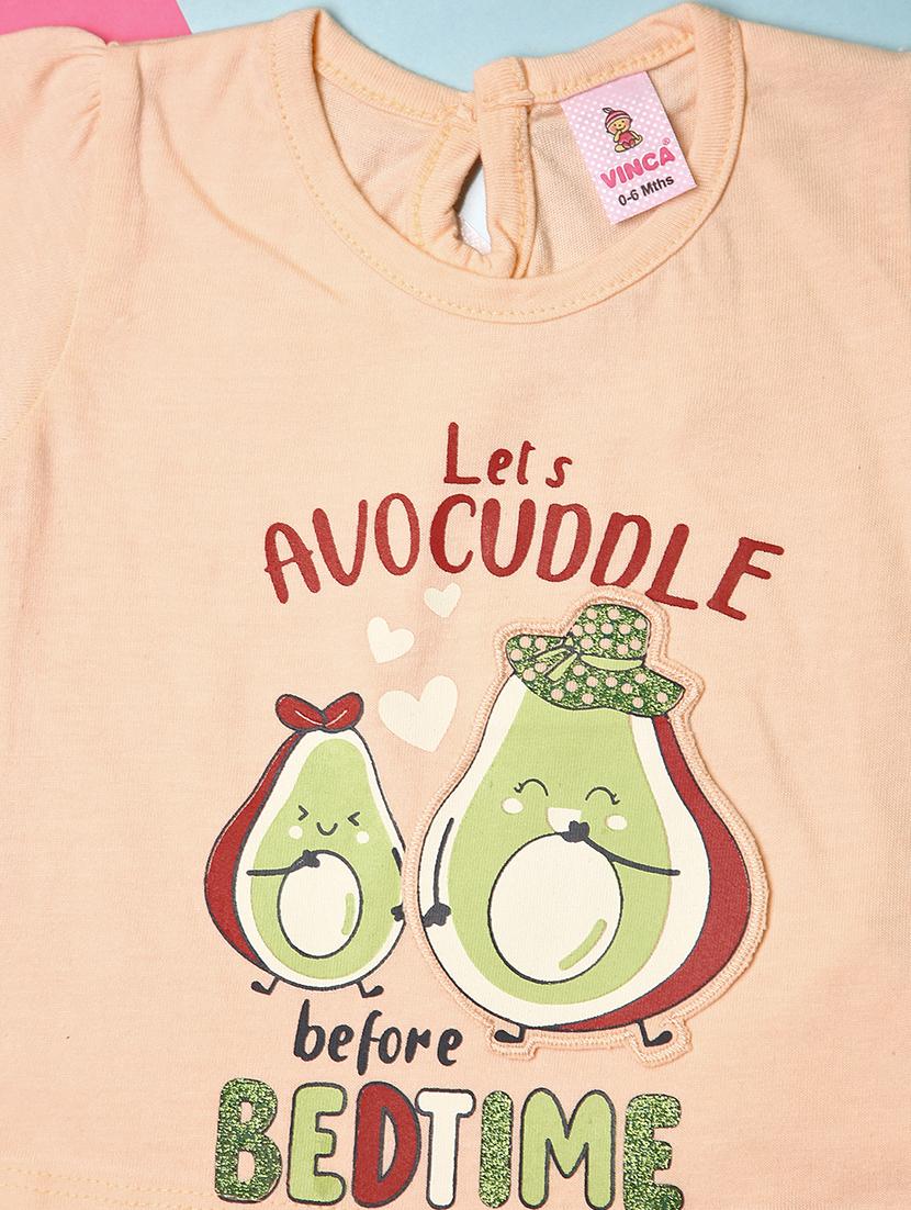 kids printed t-shirt and pajama set - 21153590 - Standard Image - 2