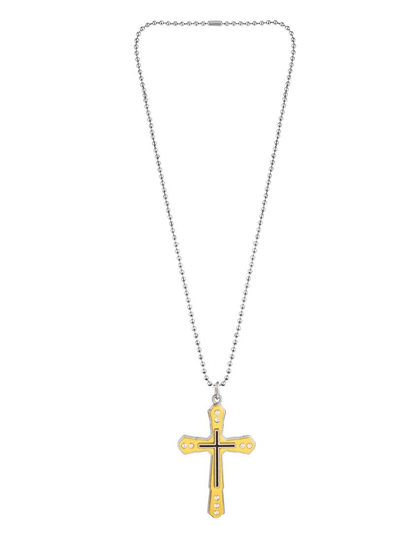 men's gold metal pendant - 21155917 - Standard Image - 2
