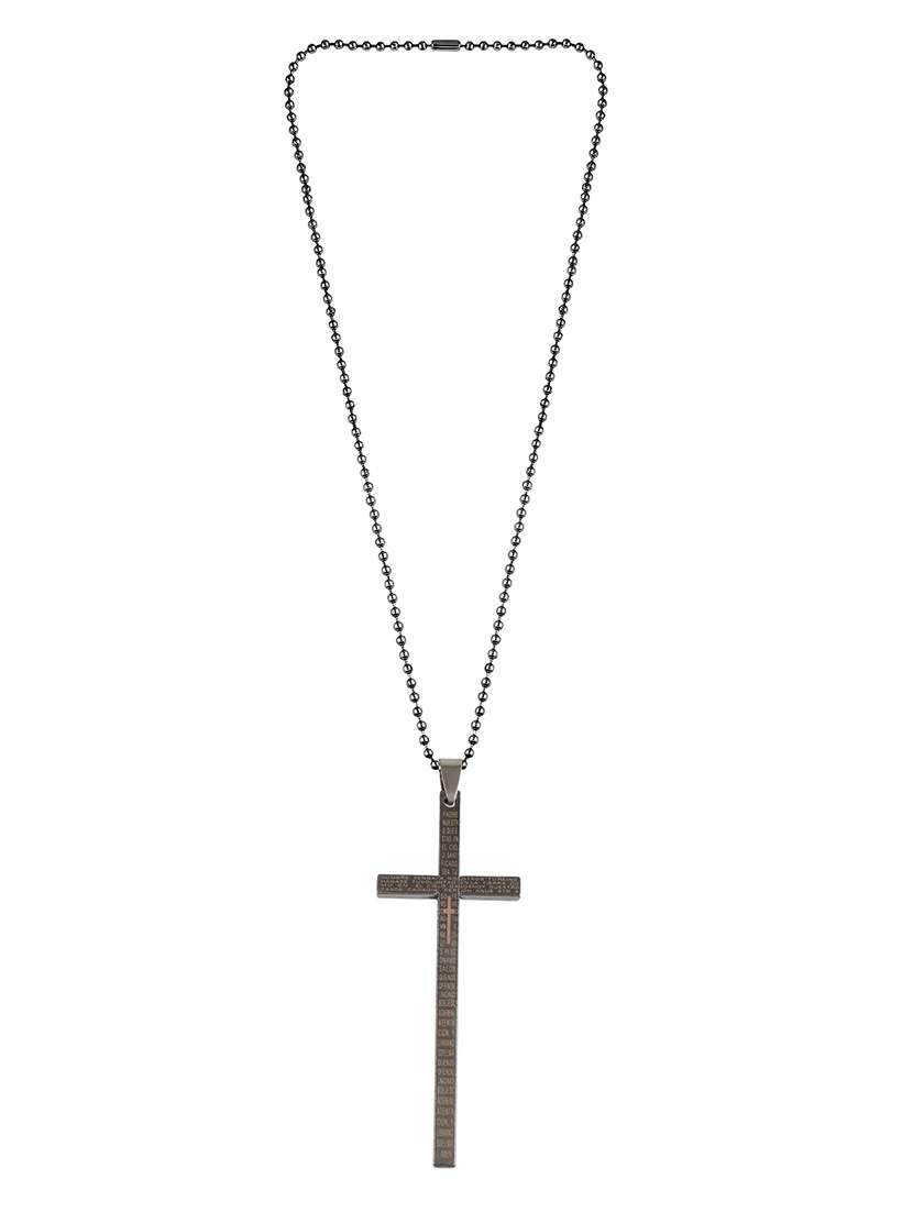 men's beige metal pendant - 21155922 - Standard Image - 2