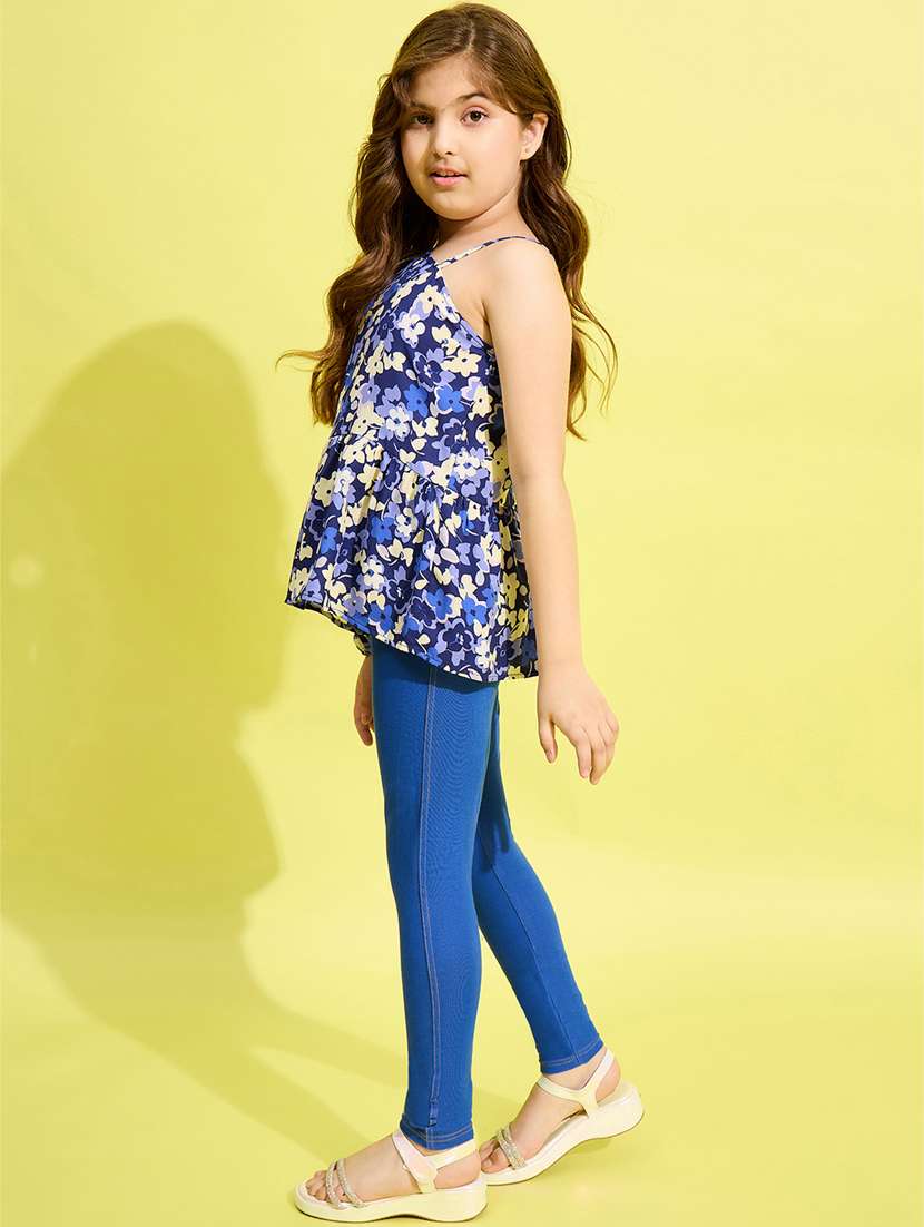 girls floral printed full length set - 21158374 -  Standard Image - 2