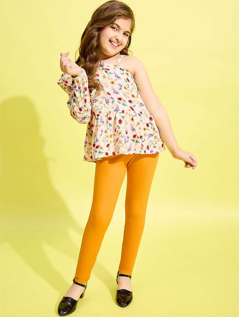 girls floral printed full length set - 21158405 -  Standard Image - 2