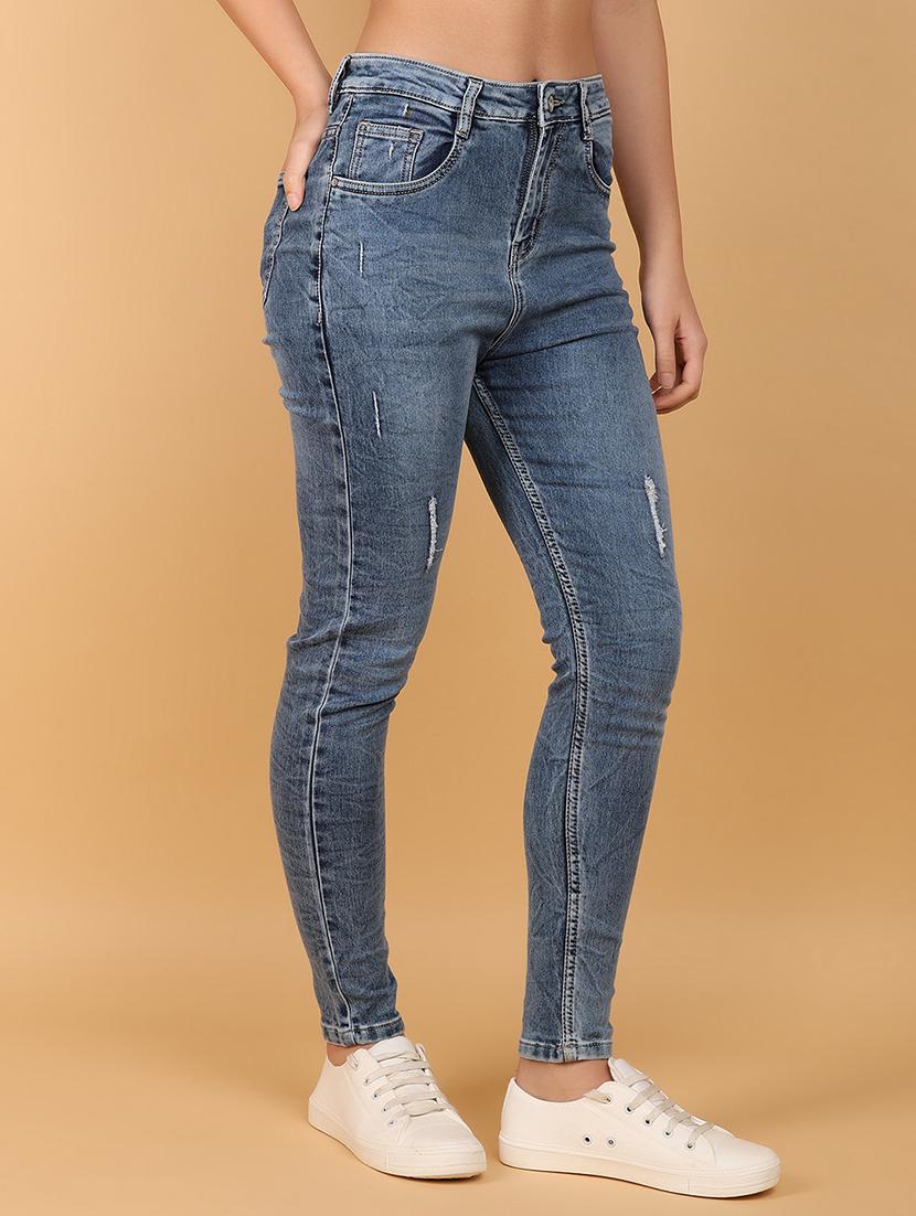 blue denim plain jeans - 21158874 - Standard Image - 2