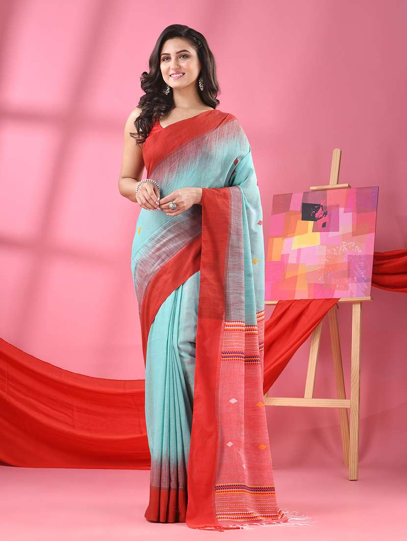self design handloom saree - 21161914 -  Standard Image - 2