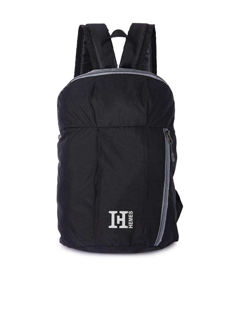 black color block regular backpack - 21167335 - Zoom Image - 0