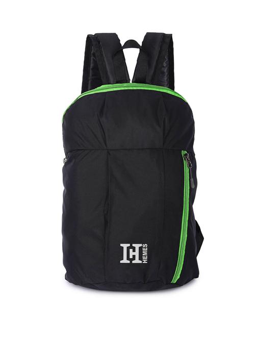 black color block regular backpack - 21167366 - Standard Image - 0