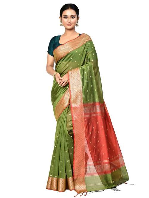 women self design banarasi saree with blouse - 21167845 - Standard Image - 0