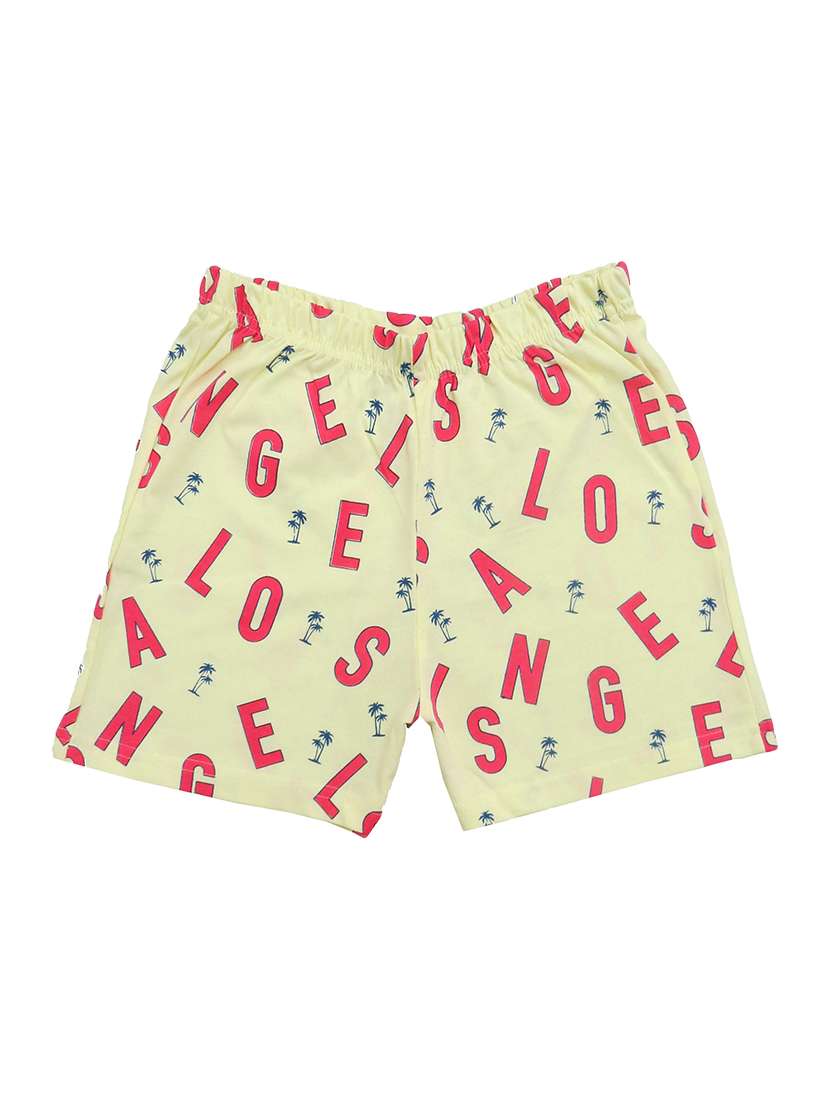girls graphic casual shorts set - 21167918 - Standard Image - 2