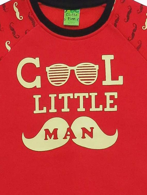 boys round neck printed sweatshirt - 21167951 - Standard Image - 2