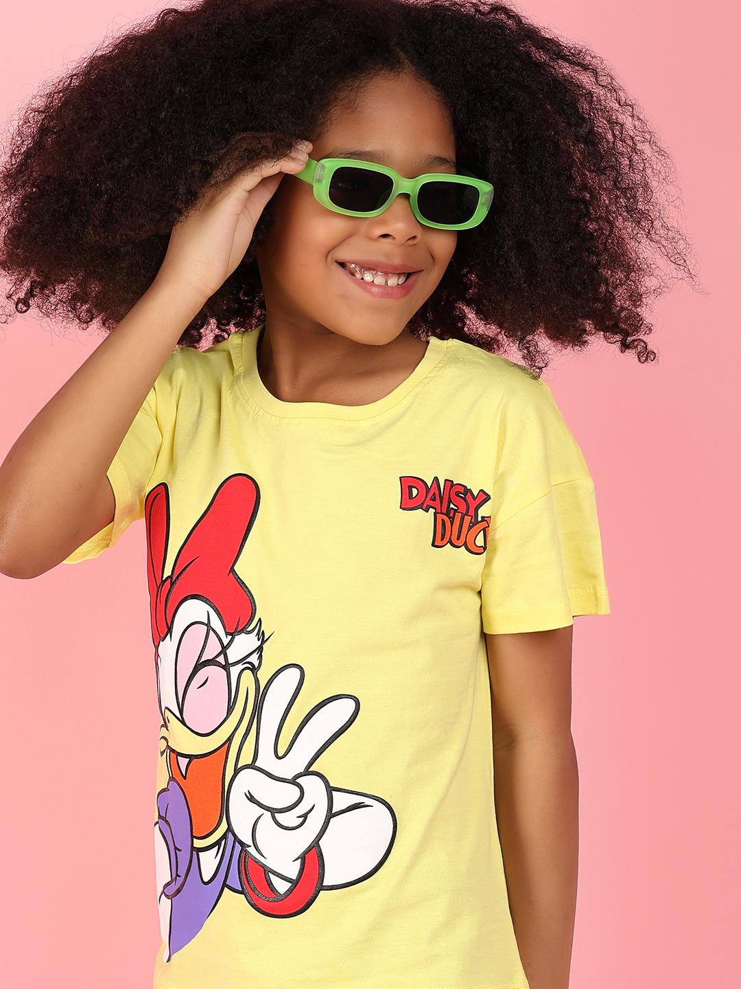 yellow cotton single jersey tshirt - 21168652 - Standard Image - 2