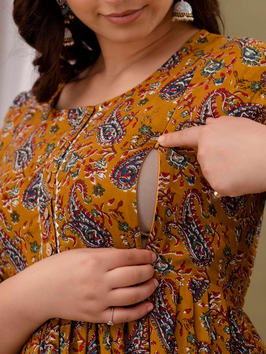 cotton maternity and feeding kurti  - 21169141 -  Standard Image - 2