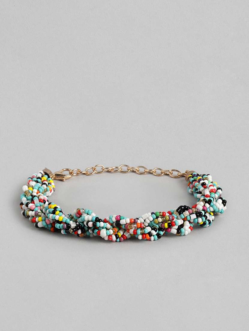 richeera women beaded charm bracelet