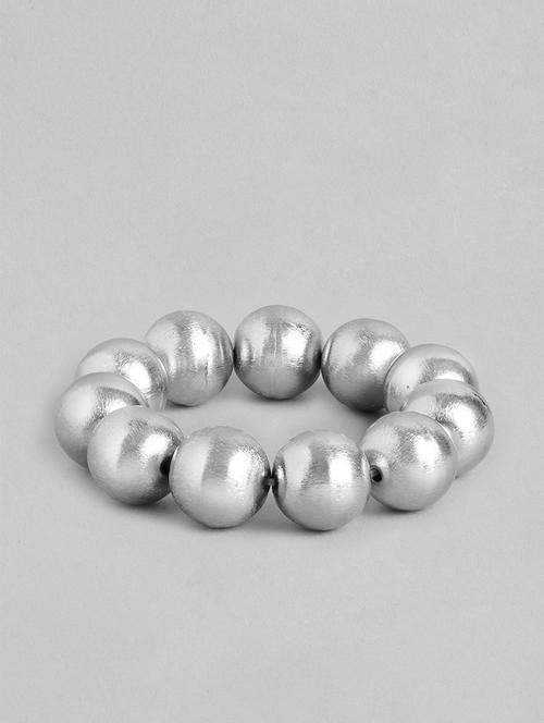 richeera women silver-plated beaded bracelet - 21169983 - Standard Image - 0