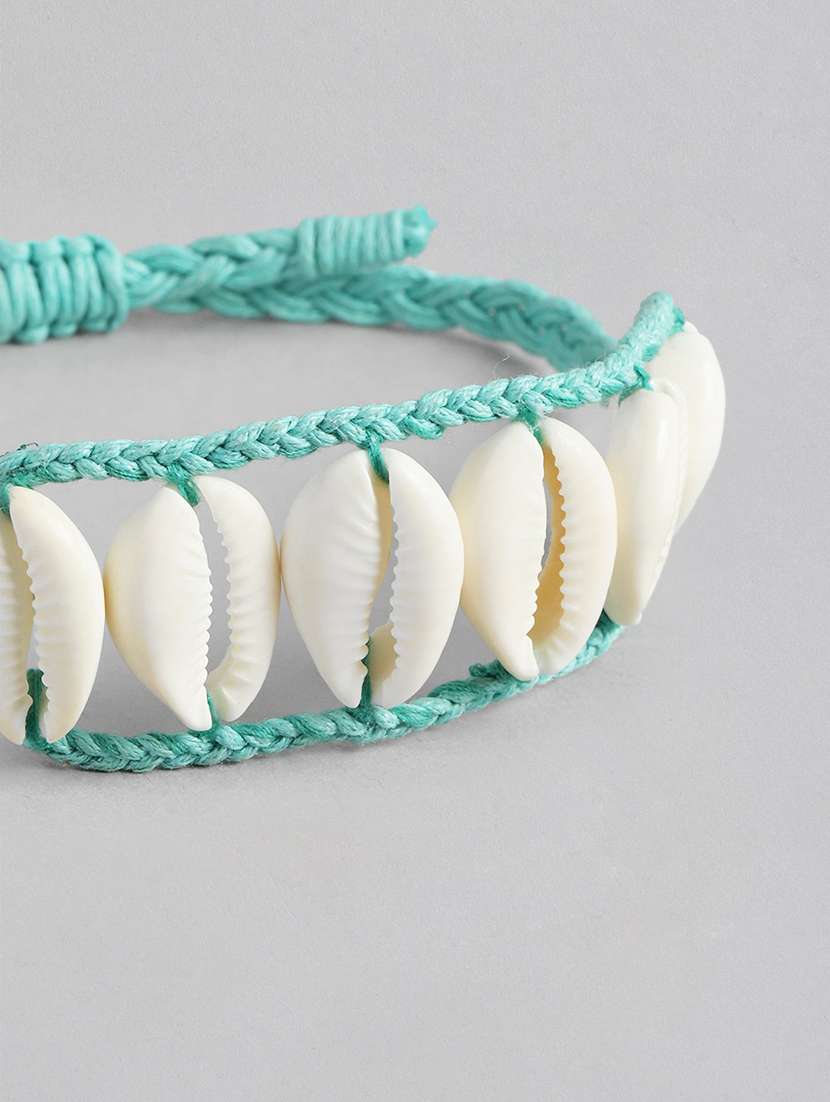 richeera women braided design studded bracelet - 21169986 - Standard Image - 2