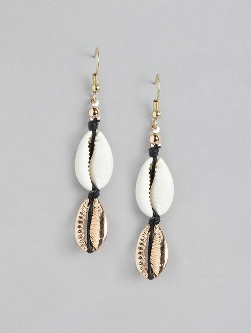 blue metal drop earrings - 21170006 -  Standard Image - 0