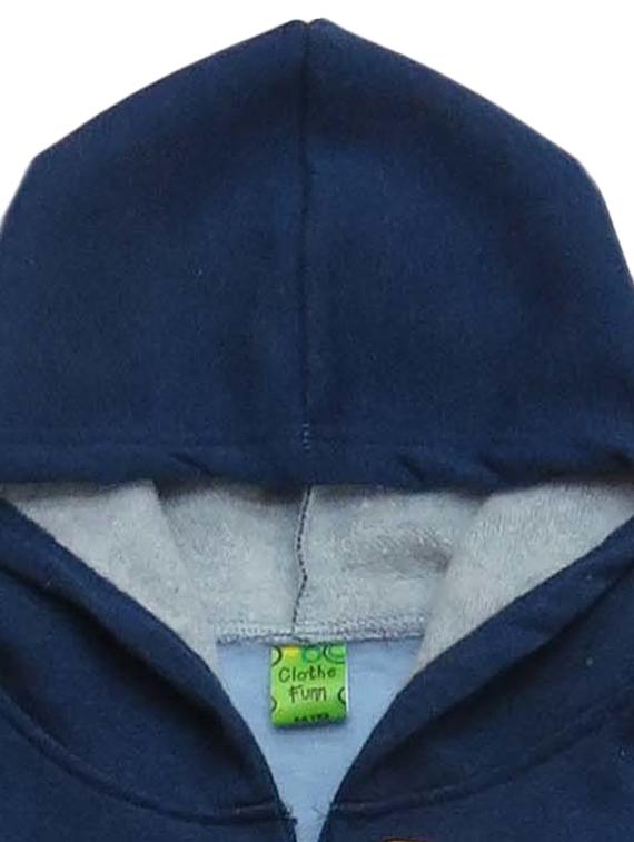 boys typography print hooded sweatshirt - 21170082 - Standard Image - 2