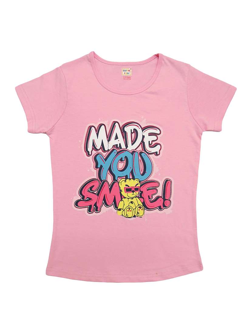 girls pack of 2 cotton tees - 21170172 - Standard Image - 2