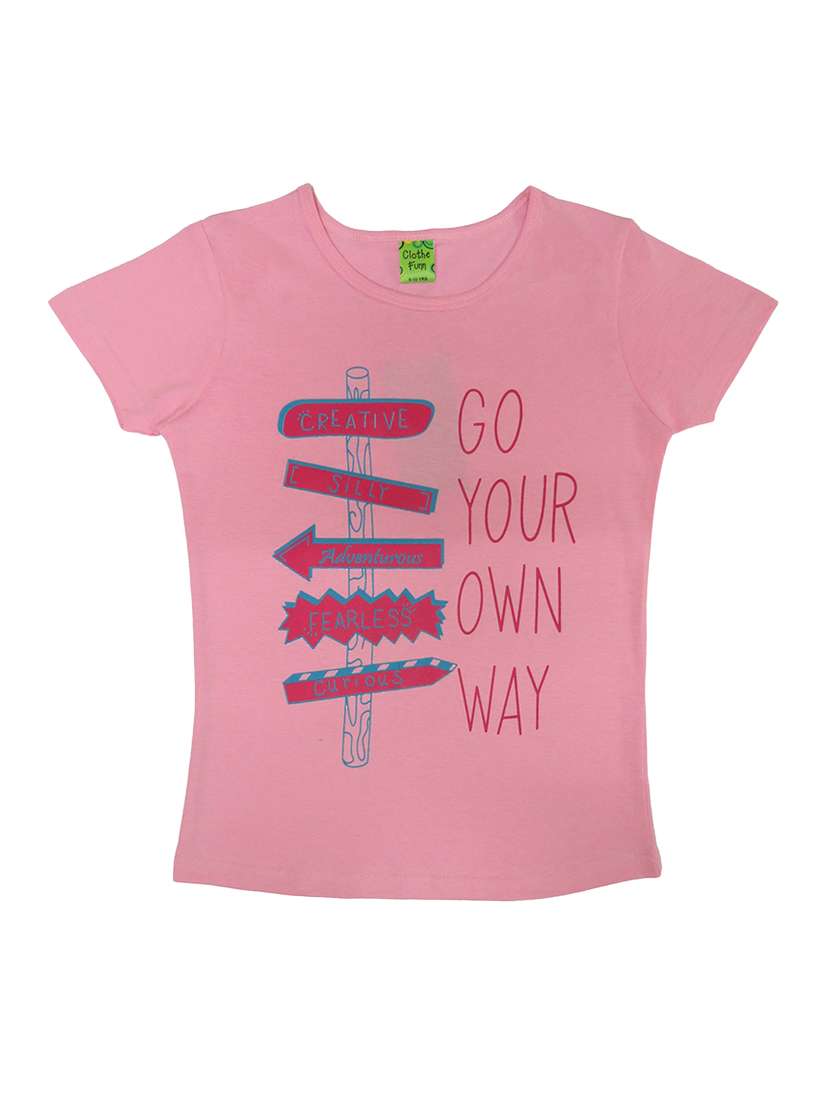 girls pack of 2 cotton tees - 21170176 - Standard Image - 2