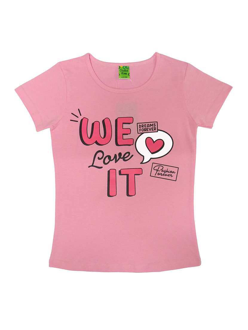 girls pack of 2 cotton tees - 21170179 - Standard Image - 2