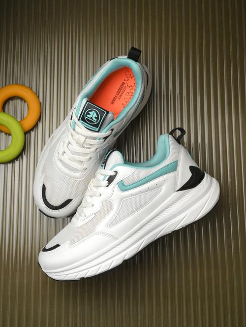 men solid lace up sport shoe - 21170400 -  Standard Image - 0