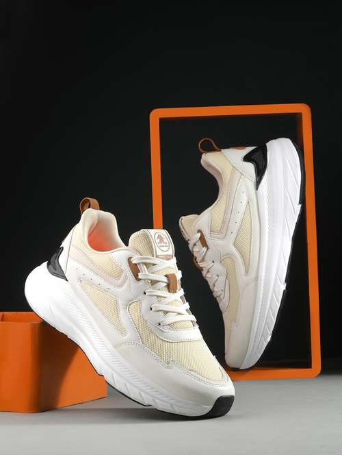 men solid lace up sport shoe - 21170403 - Standard Image - 0