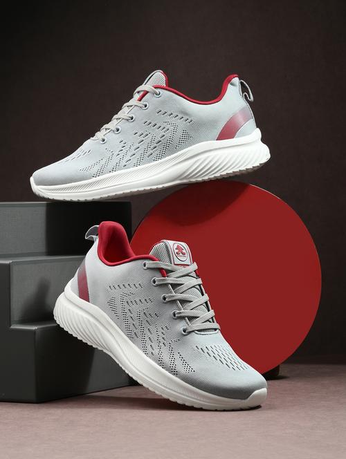 men solid lace up sport shoe - 21170418 - Standard Image - 0