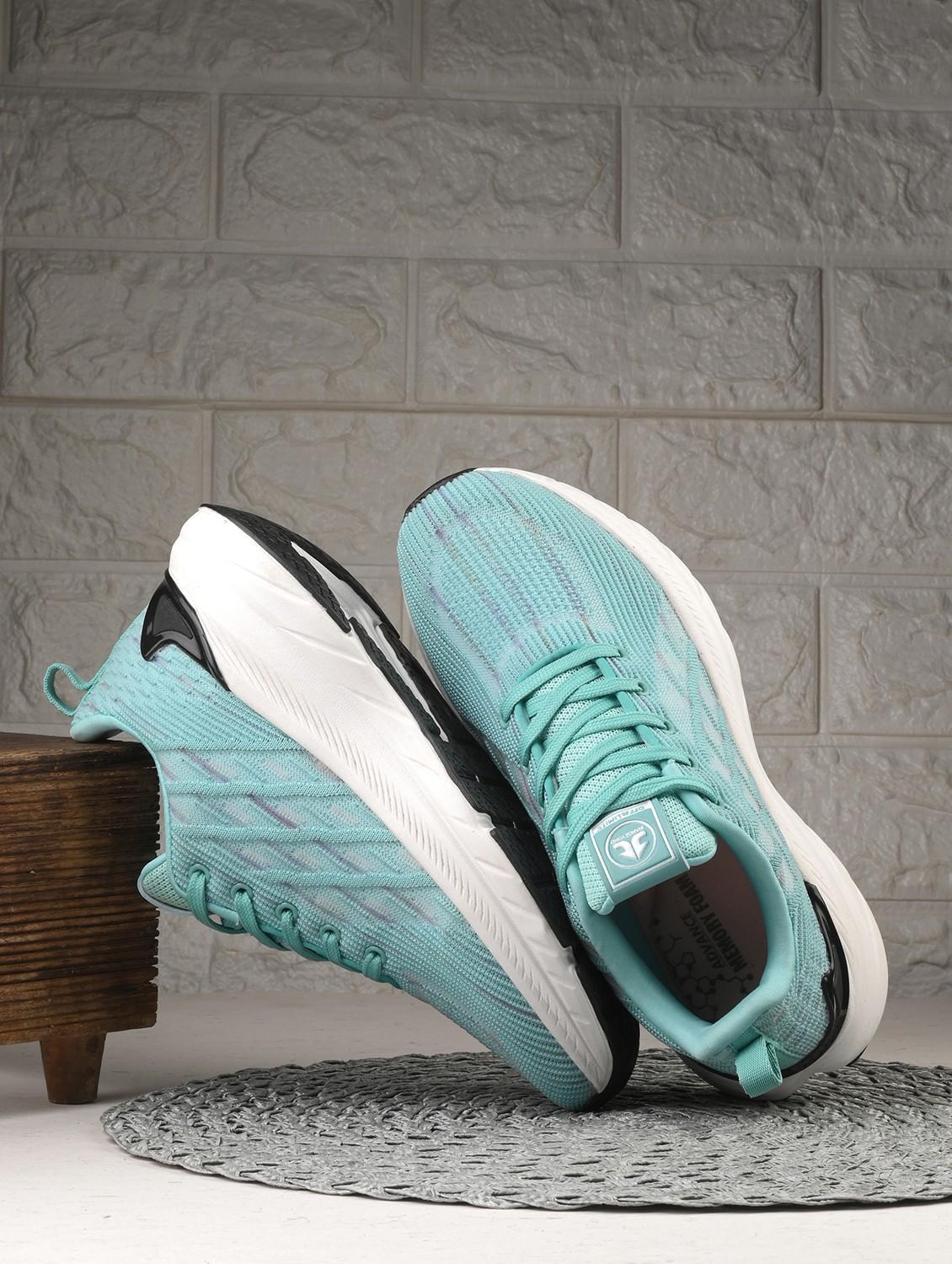 blue flyknit laceup sports shoes - 21170447 - Zoom Image - 0