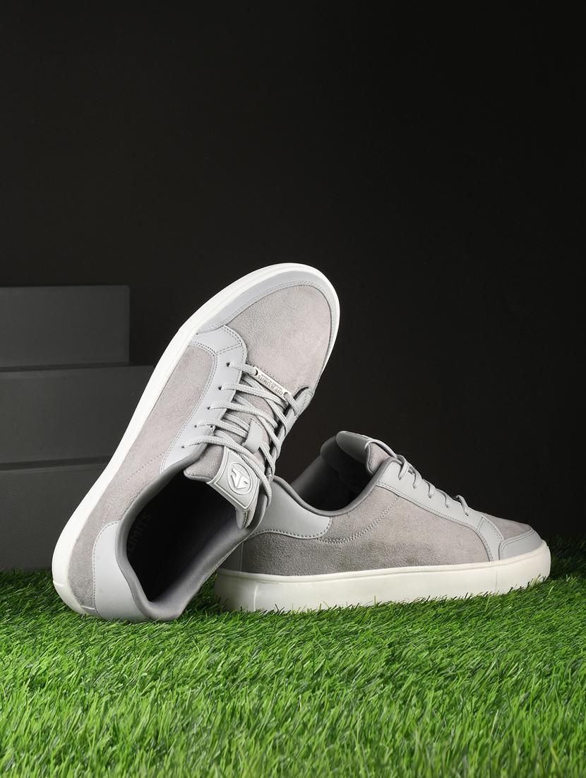 men solid lace up sneaker - 21170504 -  Zoom Image - 0