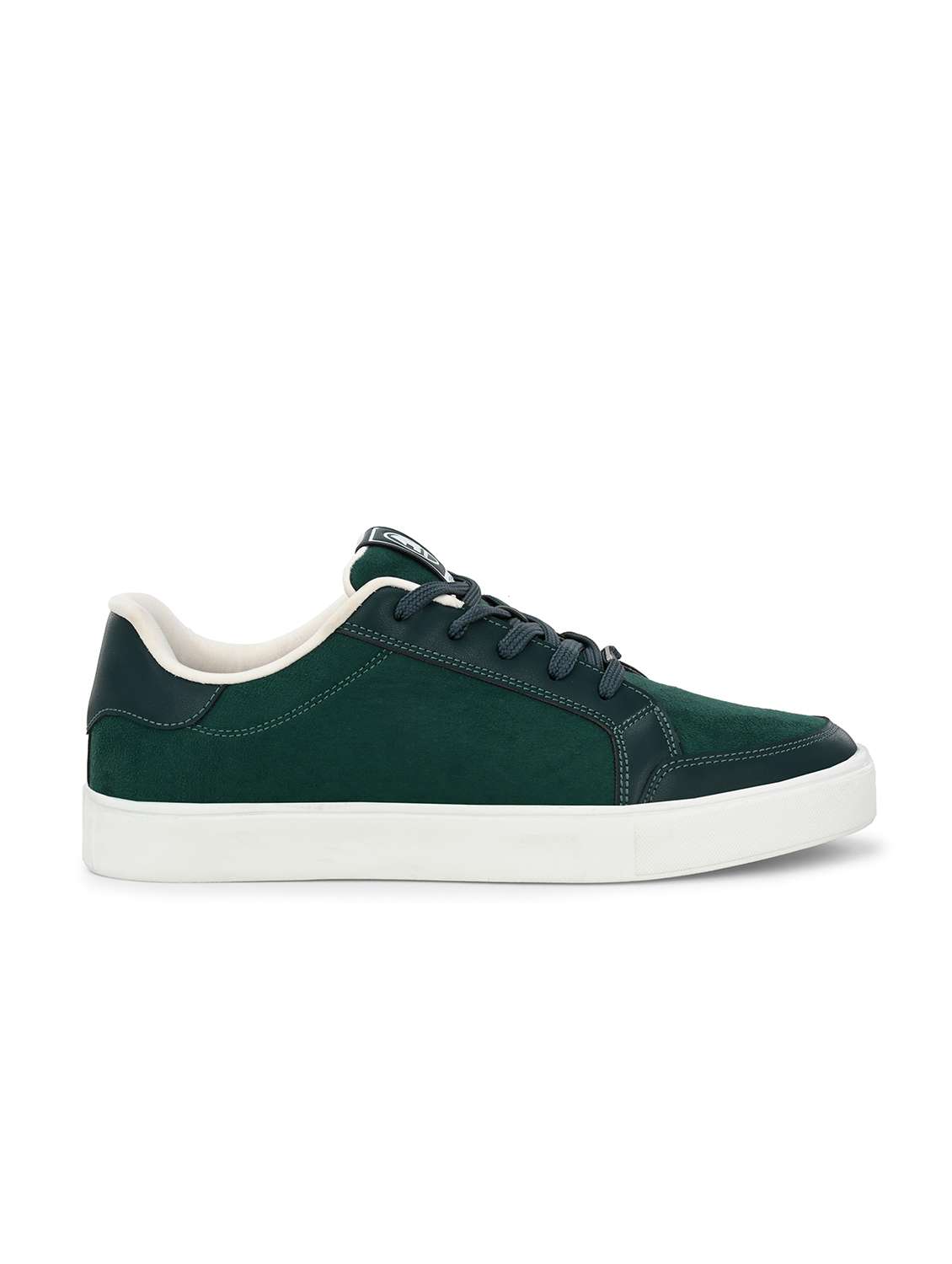 men solid lace up sneaker - 21170505 -  Standard Image - 2