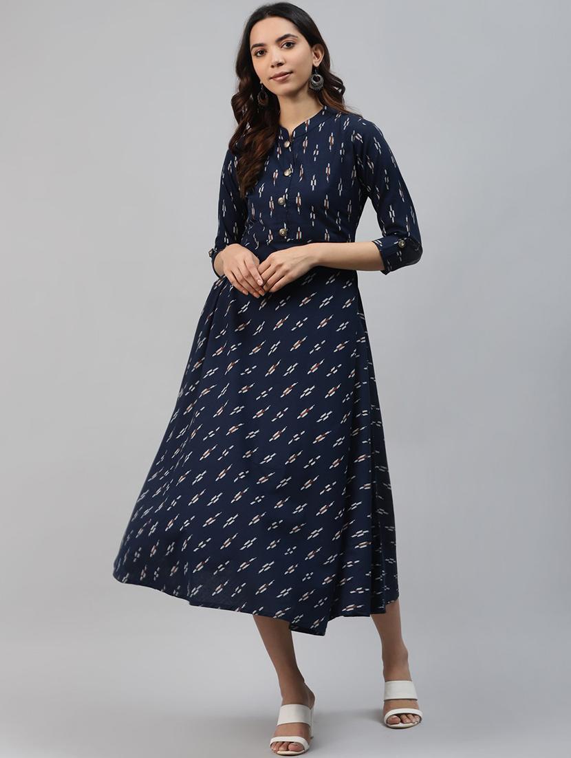 women printed flared kurta - 21171061 - Zoom Image - 0