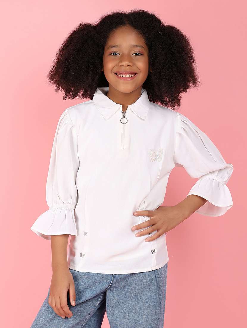 white cotton top