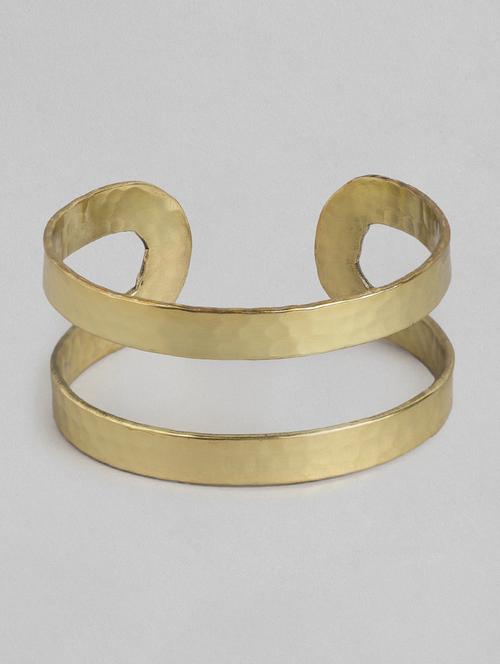 gold metal bangle bracelet - 21173225 - Standard Image - 0