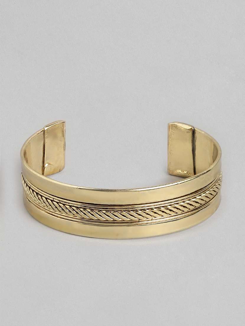 gold metal bangle bracelet