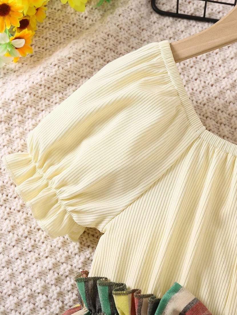 Multi Polyester Frock
