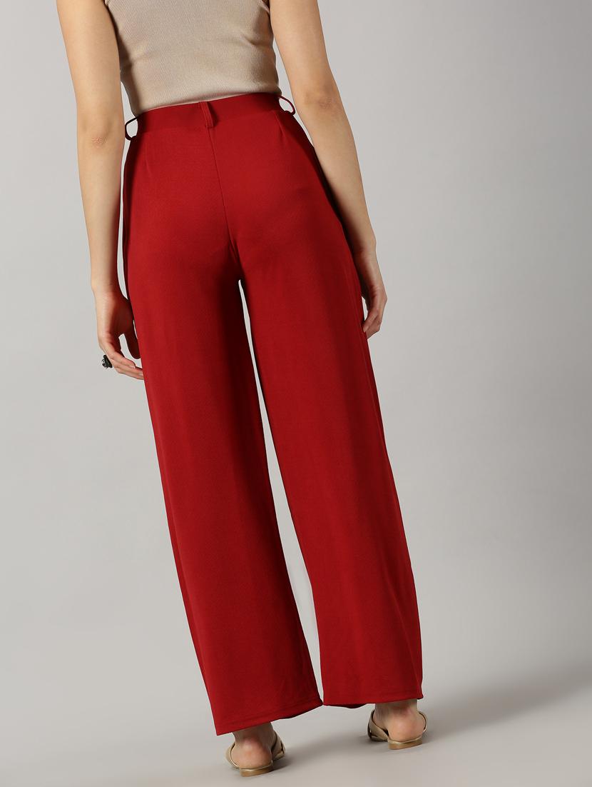mraoon polyester wide leg trouser - 21173886 - Standard Image - 2