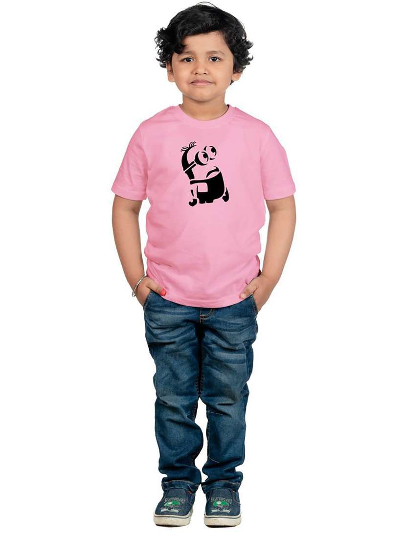boys round neck printed t-shirt - 21175406 - Standard Image - 2