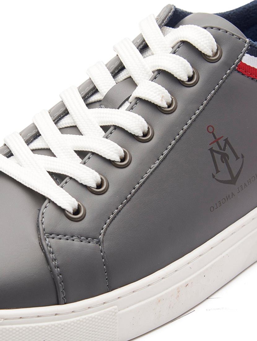 men grey lace up sneakers - 21176450 - Standard Image - 7