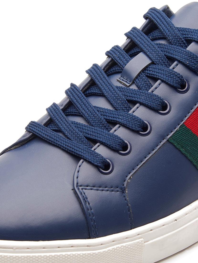blue lace up sneakers - 21176452 - Standard Image - 7