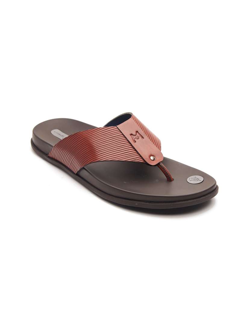 tan brown slip on slippers - 21176460 - Standard Image - 2