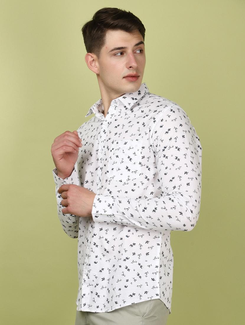 men collared long sleeves casual shirt - 21177041 - Standard Image - 2