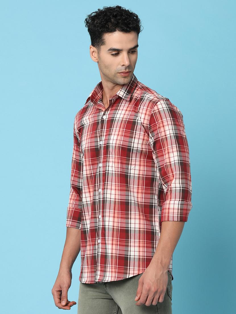 men collared long sleeves casual shirt - 21177054 - Standard Image - 2