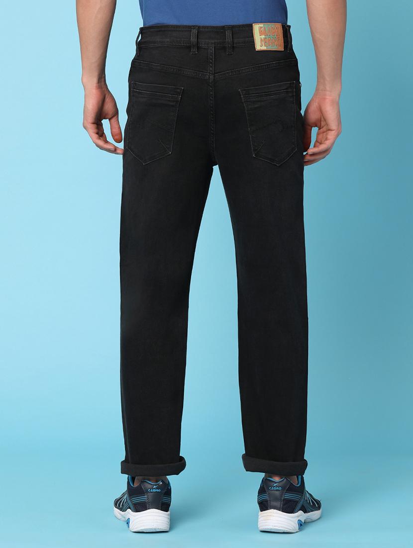 men mid rise plain denim jeans - 21177136 - Standard Image - 2
