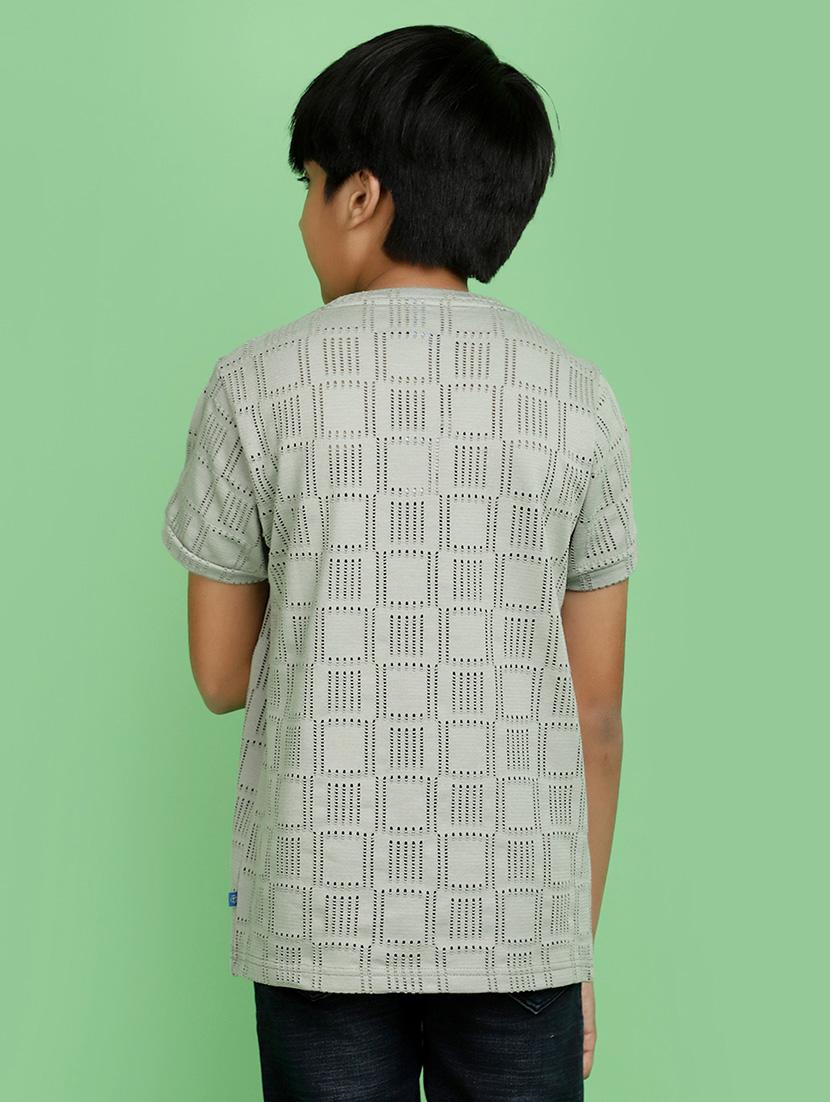 kids boy printed round neck t-shirt - 21177184 - Standard Image - 2